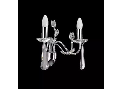 Nástěnná lampa svícny stolní lampa lustry stropní lampa lustre stěnní lampa krystaly stříbrné