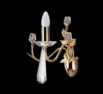 Wandlampe Lichtkronenluster Wandleuchte Lüster Wand Lampen Kristalllampe -> Nástěnná lampa světelná koruna lustr Stěnová lampa lustr Stěnná lampa Kristallová lampa