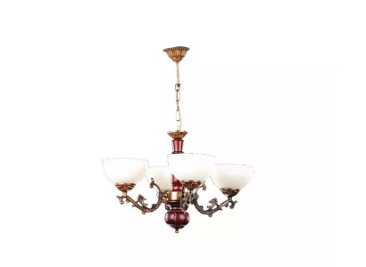 Lüster Deckenleuchter Kronleuchter Deckenlampe Lampen Braun Klassischе