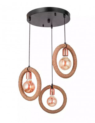 Lustr, stropní lampa, lustr, stropní lampa, lampa, sklo, hnědá, moderní.