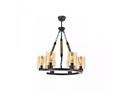 Lampy Nástěnná lampa Lustr Lustr Lustr Sklo Černá Nový