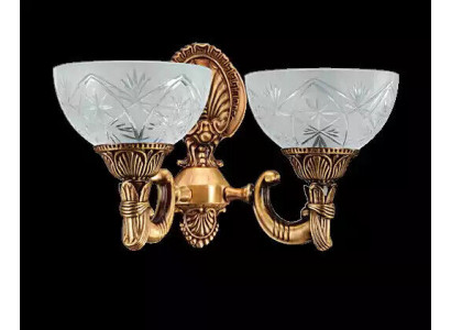 Nástěnná lampa Stěnové svítidlo Typ stěnové lampy Lustr Stěnní lampy Zlato Sklo