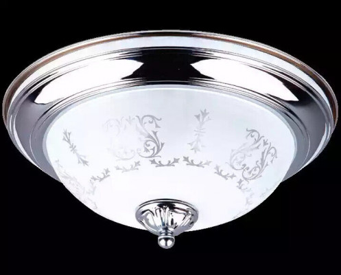 Lampy Lustry Nástropní lustry Lustry Stropní lampa Stříbrná skleněná novinka