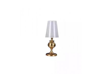 Stolní lampa bílá Luxus nábytek Koloniální styl Moderní nový obývací pokoj