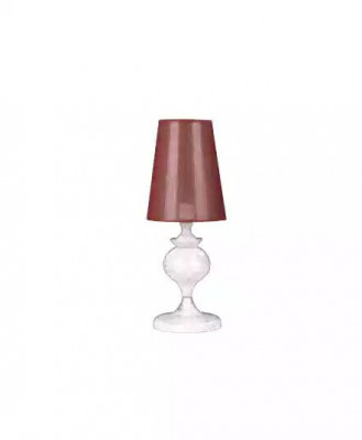 Obývací pokoj stolní lampa design luxusní nová červená
