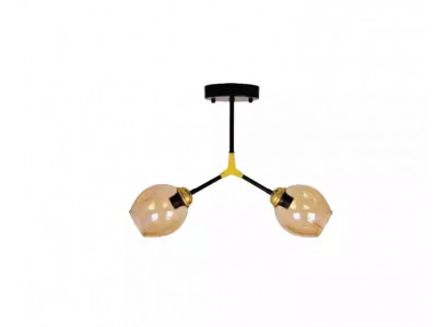 Lampy Lustry Stropní lampa Lustry Stropní lampa Sklo Zlato Moderní