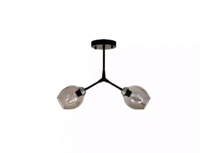 Stropní lustr lampa lustr stropní lampa lampy sklo černá