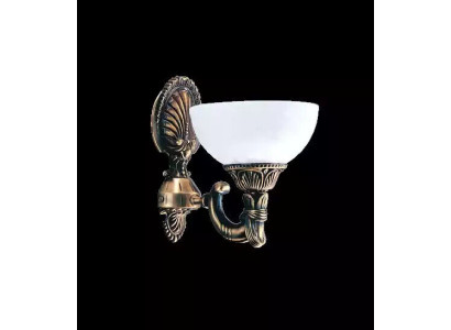Nástěnná lampa moderní lustr stěnní lampa bílé sklo