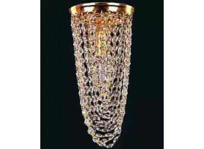 Luxus lustr nástropní lampa lustr zlato křišťál Art