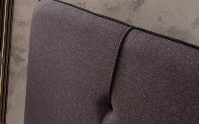 Šedý nábytek pro děti Designer dětská postýlka Dřevěný noční stolek Luxusní sada