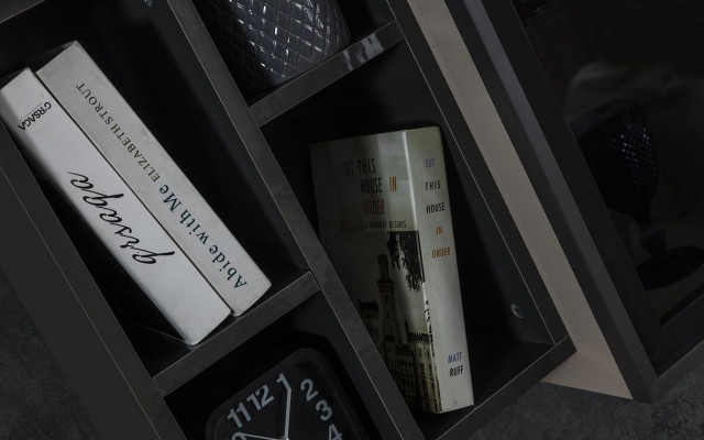 Exkluzivní sideboard Moderní regál TV stojan Dřevěný nízký televizní stolek Nový