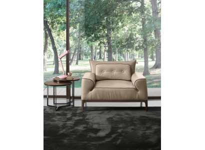 Křeslo Sedadlo Moderní Design Moderní Kůže Jednosedák Relax Styl Luxus Nábytek Nový