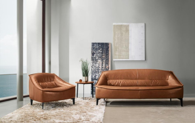 Křeslo Jednosed Luxus 1Sitzer Čalouněný Sedadlo Designer Textilní Sedačka Tkanina Moderní