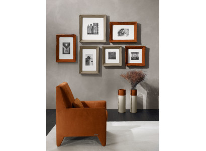 Křeslo Sedadlo Moderní Design Obývací pokoj Čalounění Jednosedák Textil Hnědý Styl Luxus