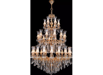 Lustr svítidlo Skleněná stropní lampa xxl Galerie Krystalová lampa