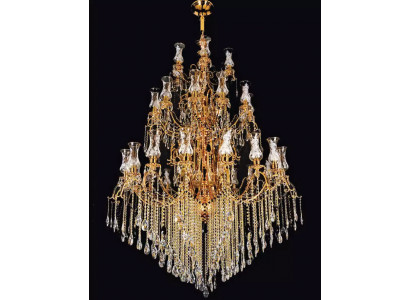 Lustr krystalový obývací pokoj stropní lampa Velké vily lampy 160x280