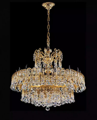 Luxus stropní lampa hotelová lampa Velká stropní lampa 75x120cm lustr