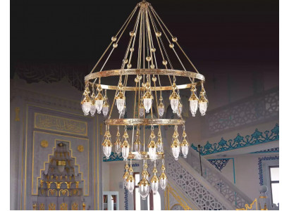 Luxus XXL stropní lampa svítidlo světlo světlo obývací pokoj svítidlo 160x280