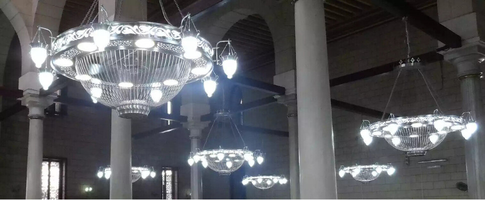 Velké zářivé lustry Luxusní lampy xxl stropní lampa 220x250