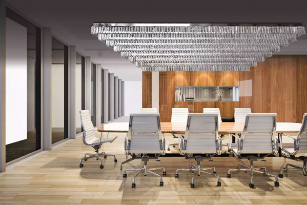 Lustr Lampa xxl Osvětlení Lustr Visící lampa Závěsné světlo Osvětlení 100x200