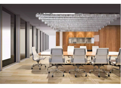 Lustr Lampa xxl Osvětlení Lustr Visící lampa Závěsné světlo Osvětlení 100x200