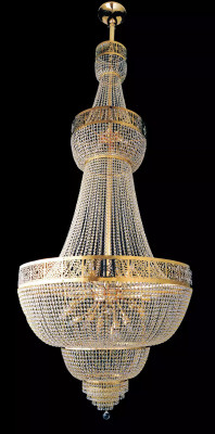 Křišťálová lampa lustr „Kronleuchter“ Závěsná lampa Stropní lampa Lampy 100x315
