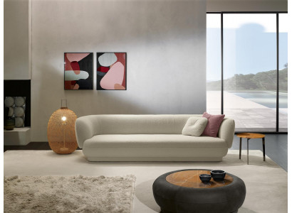 Luxus třísedák bílá pohovka 3-sedačky Design Modern Design nábytek pohovky