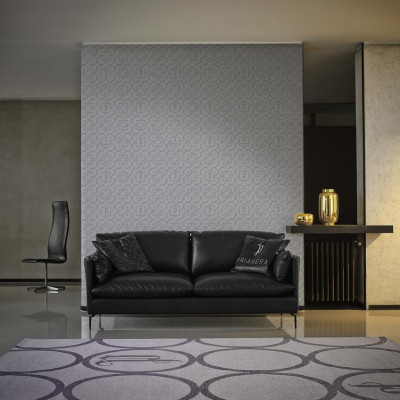 Pohovka 3místná designová pohovka třísedadlová luxusní nábytek styl kůže Prianera.