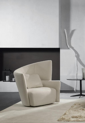 Křeslo sedadlo Moderní design obývací pokoj Bílý Italský styl Luxusní Prianera Nový