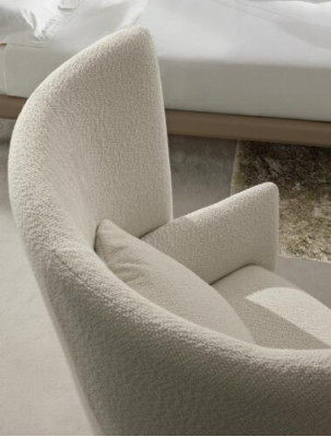 Křeslo sedadlo Moderní design obývací pokoj Bílý Italský styl Luxusní Prianera Nový