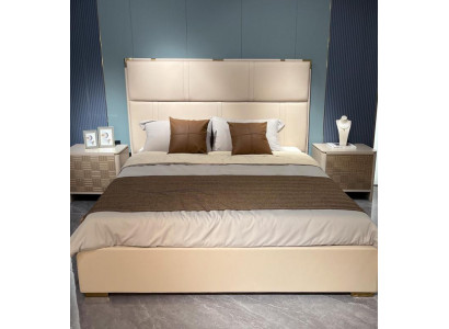 Ložnice set postel 2x noční stolek Design Moderní Luxusní Postele 3 díly