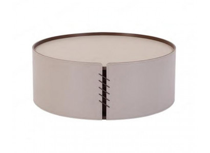 Obývací pokoj Kulatý konferenční stolek zelený Luxus Design nový Materiál Dřevo