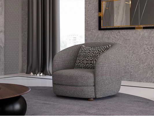 Moderní nábytek křeslo čalouněné designer vybavení čalouněné nábytkové textilie nové