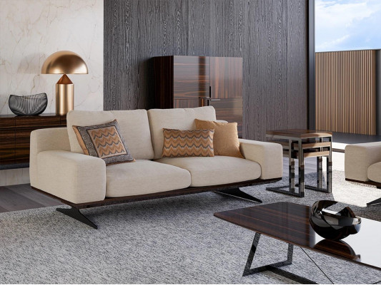 Obývací pokoj nábytek Sofa gauč Dvousedadlo Moderní Luxusní Polstrovaný nábytek Nový