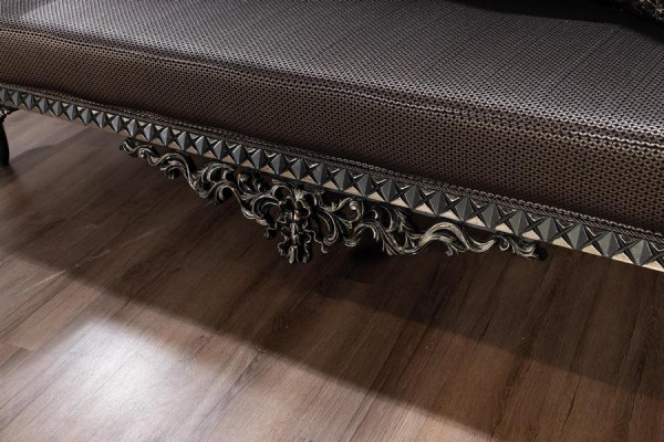 Luxus třímístná designová pohovka 3Sitzer Polster Couchen Chesterfield Sofas