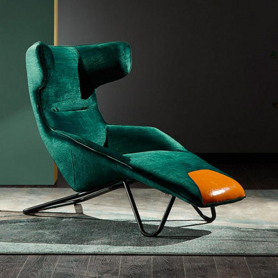 Luxus zelené křeslo 1-sedadlo obývací pokoj čalouněné sedadlo čalouněná křesla