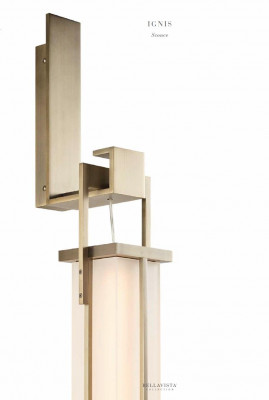 Nástěnná lampa obývacího pokoje ložnice, struktura mosazi v antickém bronzovém provedení, nová.