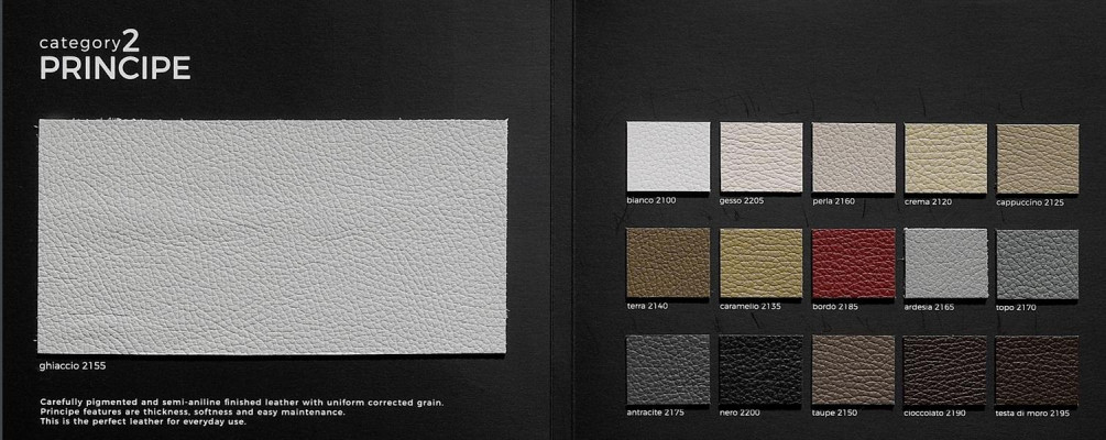 Pohovka 3místná luxusní nábytek obývacího pokoje kožená pohovka třísedadlová šedá design Prianera