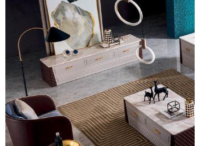 Designer Deko Kommode Anrichte Side Low Board Schrank Wohn Zimmer Regal -> Designový dekorační komodní stolek Skříň obývacího pokoje Police