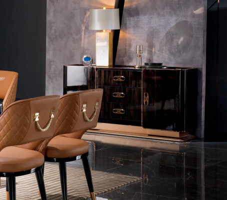 Moderní dřevěná komoda sideboard komody 160 cm XXL nízké skříně