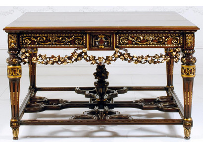 Designový psací stůl Luxusní stůl Kancelářské vybavení Italský styl Nábytek Stoly.