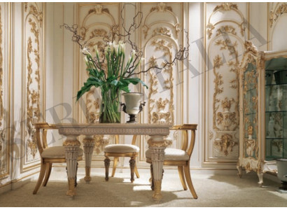 Stůl Jídelní stůl Dřevo Jídelní stoly Jídelna Stoly Design Dřevo Luxus Nábytek Itálie
