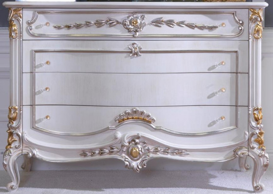 Komoda Obývací pokoj Komody Zásuvky Dřevo Sideboard Skříň Skříně Masivní