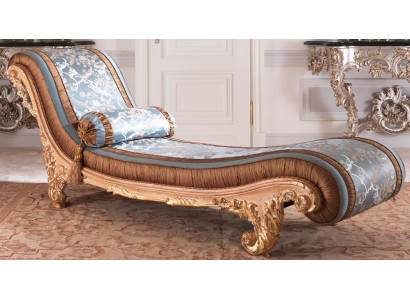 Liege Art déco hnědý komfort luxus lehátka relaxační šezlong italský nábytek