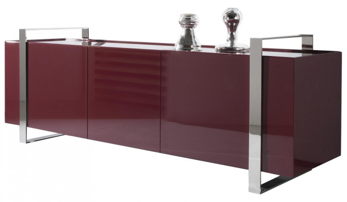 Luxus komoda Návrh Nábytek Sideboard Möbel Boiserie Italia Lesklý Nový