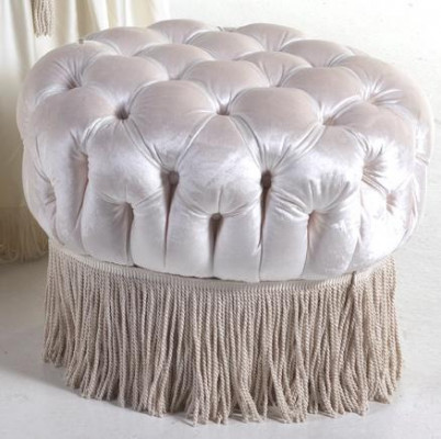 Clubhocker Obývací pokoj Nábytek Židle Polstrování Design Klasický obývací pokoj Itálie
