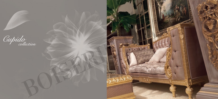 Pohovka třímístná Drezéra - čalouněný nábytek Chesterfield Baroko Rokoko Starý Styl Nový