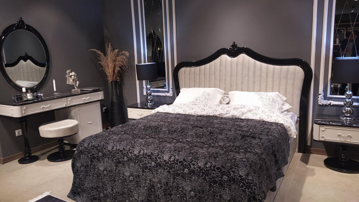 Obývací pokoj židle Luxus Stil Moderní design Nábytek Poohovka bílá látka