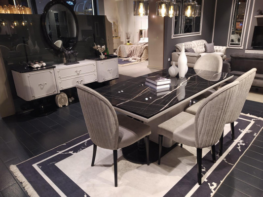 Luxusní jídelní stůl Design stoly Jídelní nábytek Jídelní stoly Stůl Obyvák 185x95