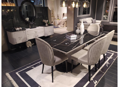 Luxusní jídelní stůl Design stoly Jídelní nábytek Jídelní stoly Stůl Obyvák 185x95